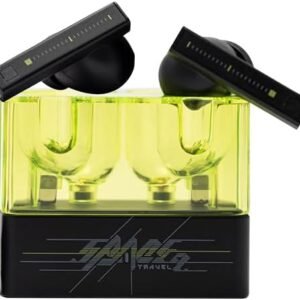 Moondrop Space Travel 2 HiFi Noise-Canceling TWS Wireless Earphone Bluetooth 6.0 ANC Low-Latency Game Mode SBC/AAC (Black)