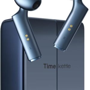 Timekettle W4 Translation Earbuds,for Global Business & Relationships,Bone-Voiceprint Sensor for Clear Voice in Noise, AI Auto-Correction,Protected Privacy with GDPR,Instant Setup via iOS/Android APP