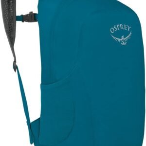 Osprey Ultralight Collapsible Stuff Pack - Lightweight, Packable Travel Backpack — Extra Bag For Travel and Every Day — 18 L Capacity Daypack to Expand Luggage, Waterfront Blue