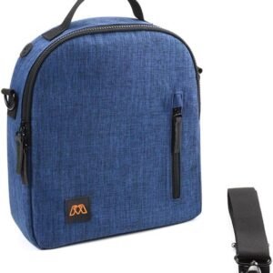 MOS Nest, Slim Flight Bag fits Perfectly Under Plane Seats, Blue, Large (SW-33022)