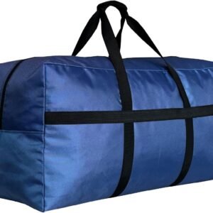 HaoHakka Extra Large Duffle Bag for Travel, Big Foldable Storage Bag - Blue