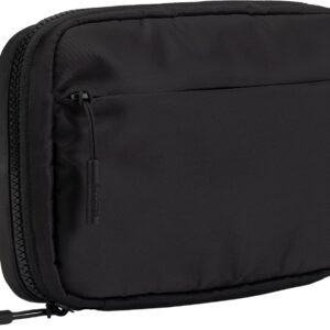 Incase Nylon Accessory + Electronics Organizer Bag - Small Travel Pouch for Cords + Camera Accessories - Compact Tech Bag with Faux-Fur Padded Compartment