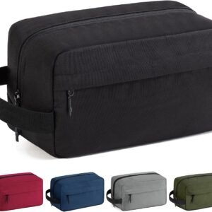 Vorspack Travel Toiletry Bag for Men - Hanging Toiletries Bag Water Resistant Travel Bag for Toiletries Accessories
