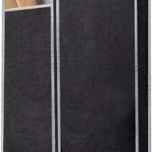 BALEINE 1PK Heavy Duty Garment Bag with Shoe Storage Travel Bag for Dresses, Suit, Coats Travel Essential (43", Black)