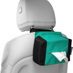 FH Group E-Z Travel™ Napkin Tissue Dispenser Holder Fits Most Cars, SUVs, Trucks, and Vans Mint