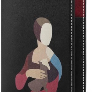 Lychii Passport Holder Cover, Ultra Slim PU Leather Travel Passport Wallet Organizer, 5.7 x 4.1 Inches