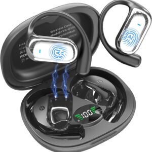 AI Translation Earbuds Real Time,188 Language Translator Earbuds,Bluetooth 6.1 Audifonos Traductores Inglés Español,OWS 4-in-1 Translation Headphones,Translator Headphones Suitable for Travel Learning