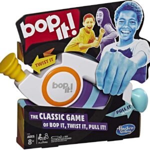 Hasbro Gaming Bop It! Electronic Game for Kids Ages 8 and up, Kids Games for 1 or More Players, Board Games for Kids, Kids Gifts