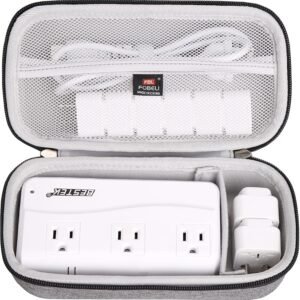 FBLFOBELI Hard Carrying Case for BESTEK/Ceptics 2000W Travel Universal Travel Adapter 220V to 110V Voltage Converter (New Version, Case Only)