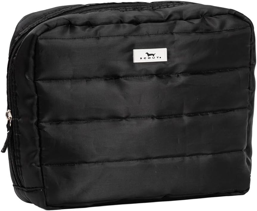 SCOUT All Inclusive Travel Organizer - Slim, Spacious, Versatile Travel Accessory with 4 Compartments (Two Zip), Durable Puffer Fabric, Highly Packable - Image 2